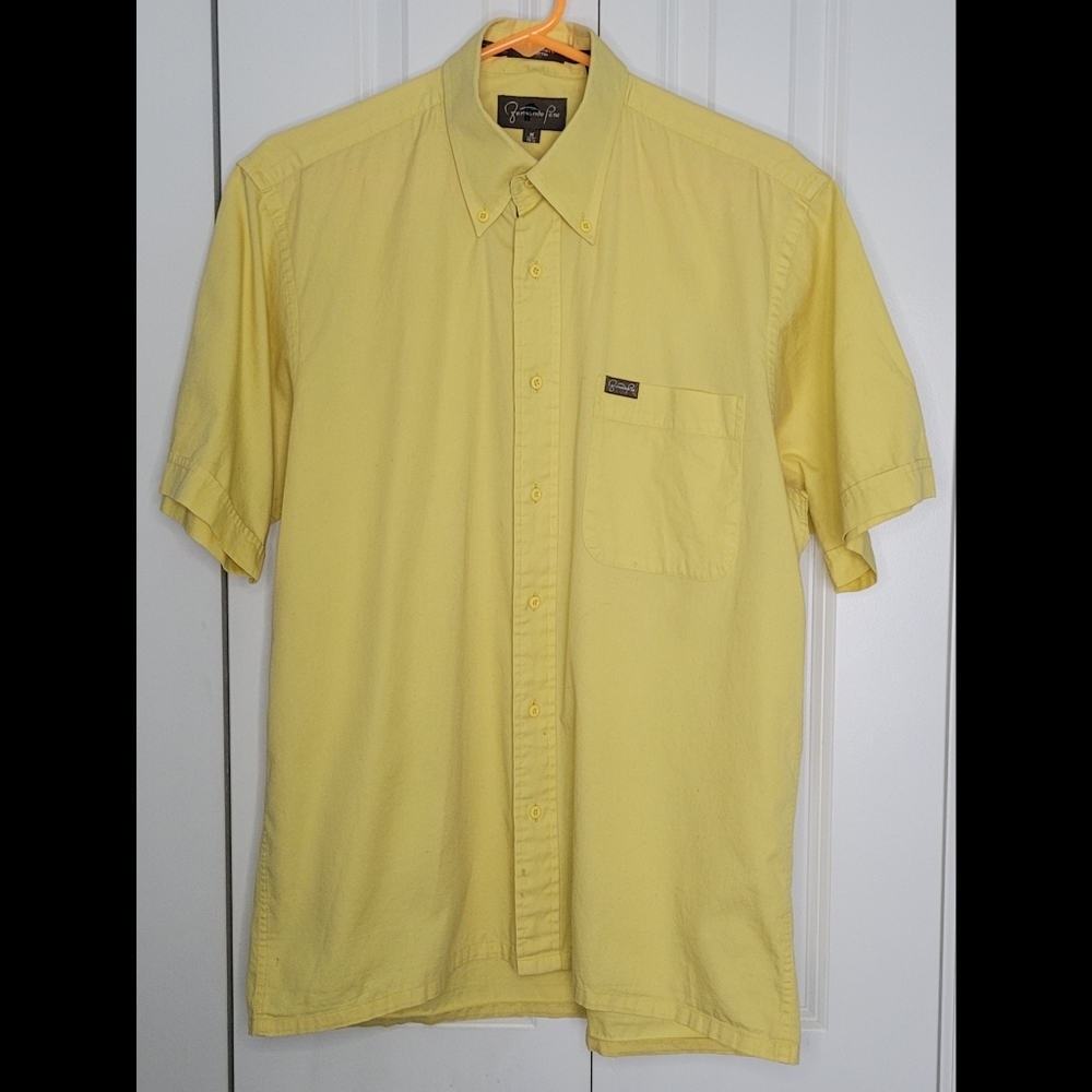 Fernando Pena Twill Weave Button Down Shirt Size M